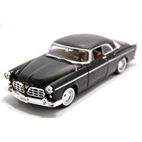 Motormax 1:24 1955 Chrysler C300 -Siyah Model Araba