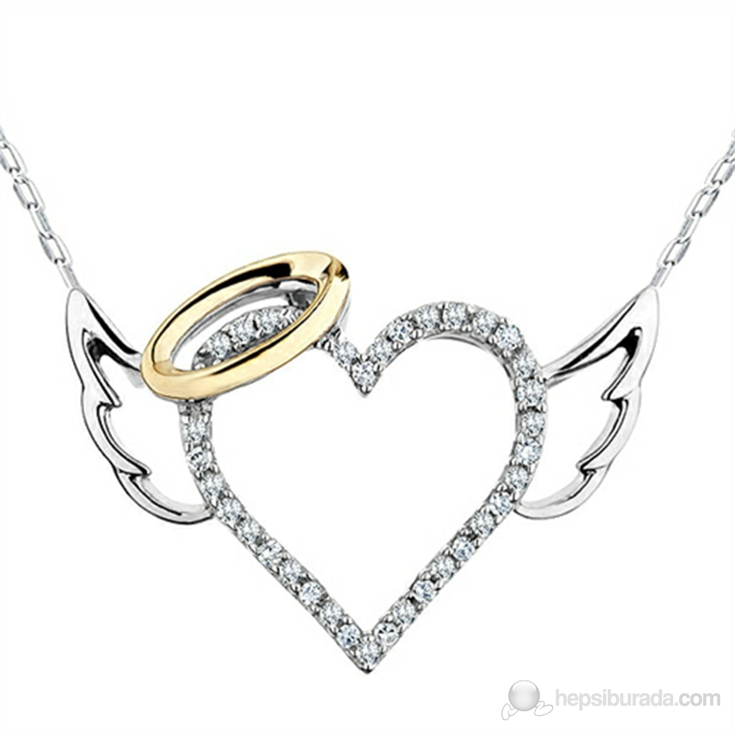 Chavin Sen Benim Meleğimsin Altın Kolye 9bg541