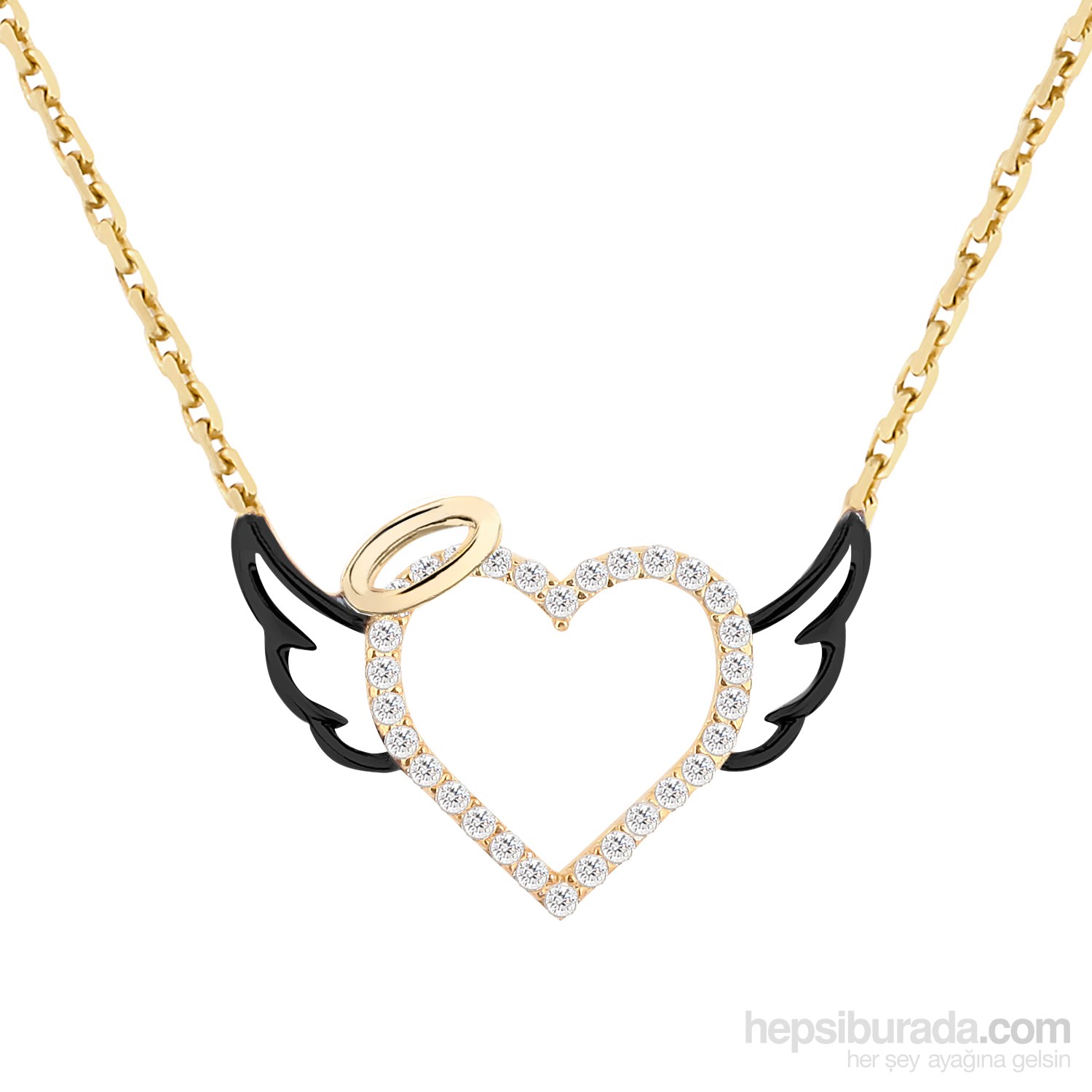 Chavin Sen Benim Meleğimsin Altın Kolye Bg54sr