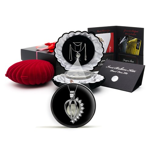 İstiridyeİnci Efsane Kolye Seti (Akoya)