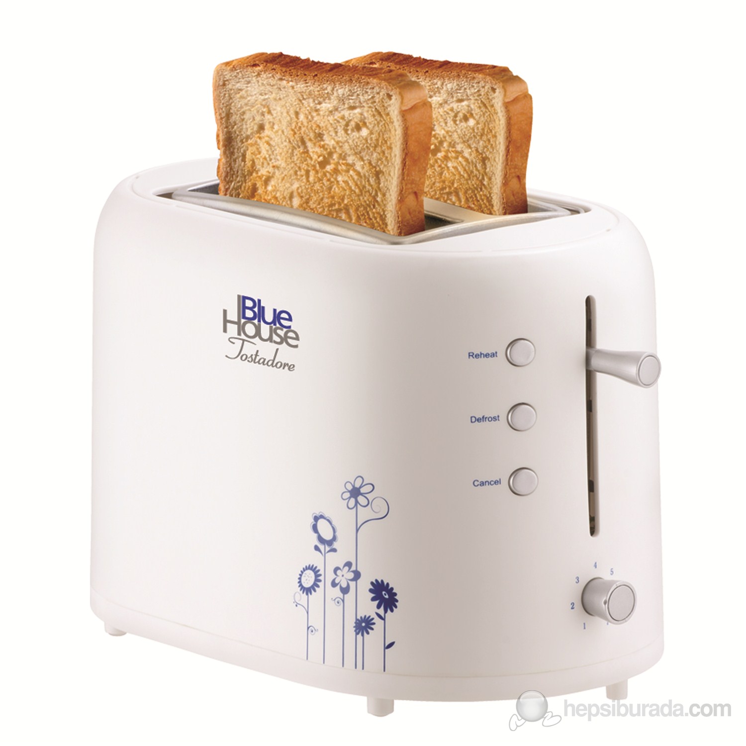 Blue House BH427PT Tostadore Ekmek Kızartma Makinesi