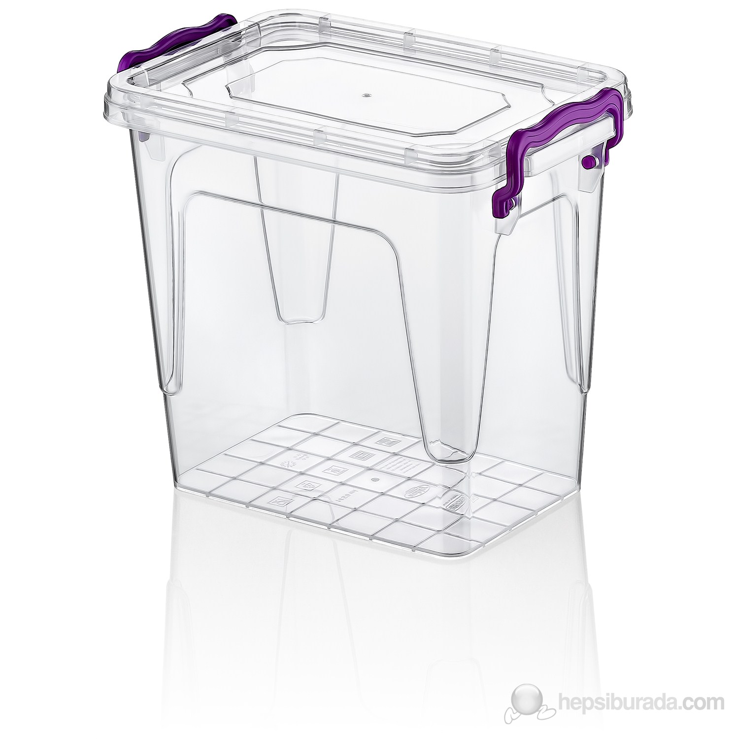 Hobby Life Plastik 1,45 Lt Diktörtgen  Multi Box Saklama Kabı 6 Lı