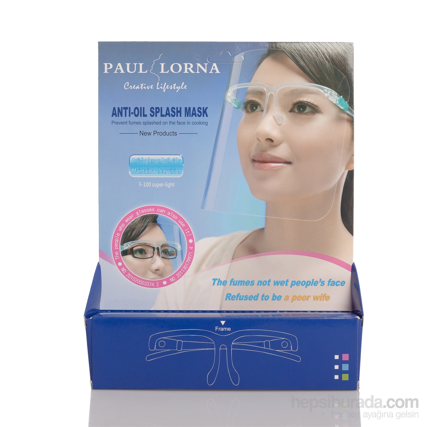 Buffer Paul Lorna Anti Soğan Ve Yağ Gözlüğü
