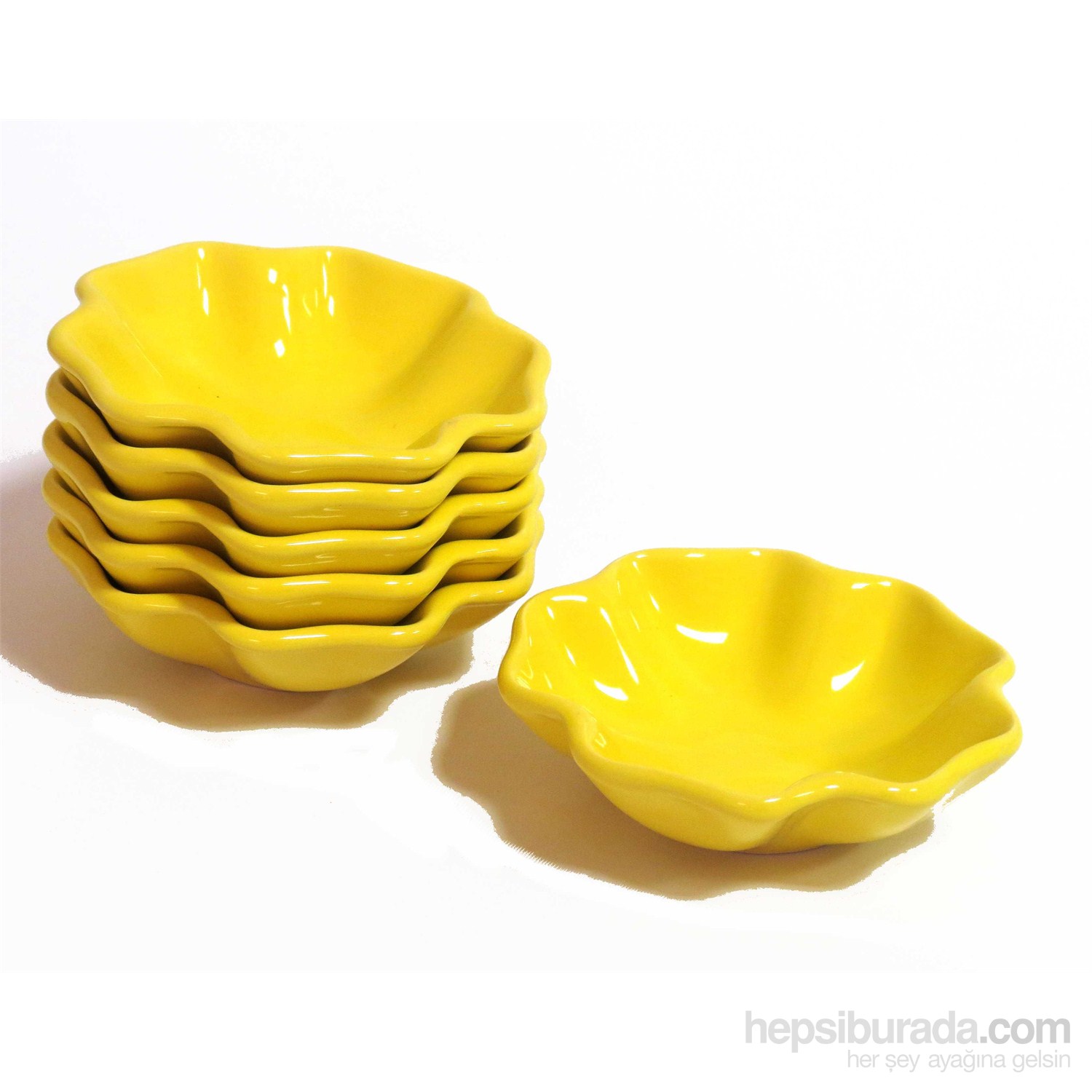Keramika Cerezlık Marul 13 Cm Sarı 100