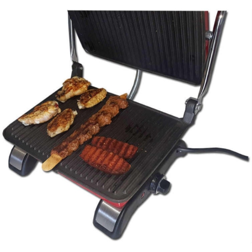 Dökümix Döküm Organik Tost Makinesi 1800W Kırmızı Ev Tipi Fiyatı