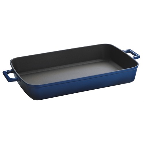 Lava Tepsi Dikdörtgen 26X40 Cm. Mavi