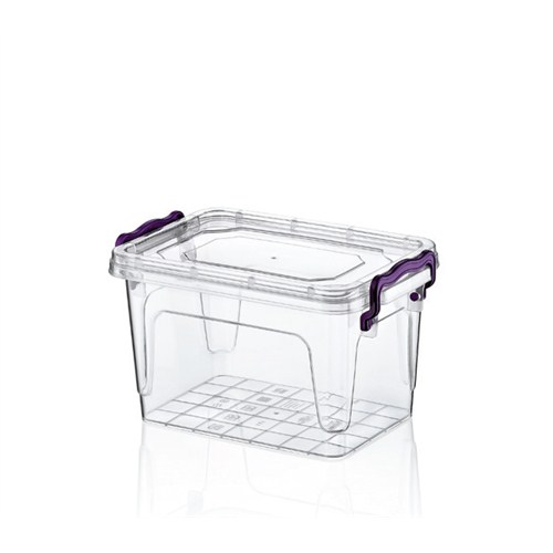 Hobby Life Plastik 1 Lt Diktörtgen  Multi Box Saklama Kabı 6 Lı