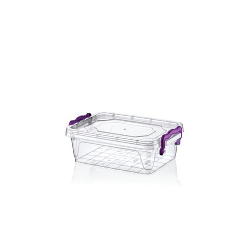 Hobby Life Plastik 1,2 Lt Dikdörtgen Multi Box Saklama Kabı 6 Lı