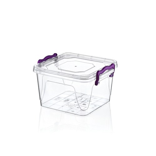 Hobby Life Plastik 1,2Lt Kare Multi Box 6 Lı Saklama Kabı