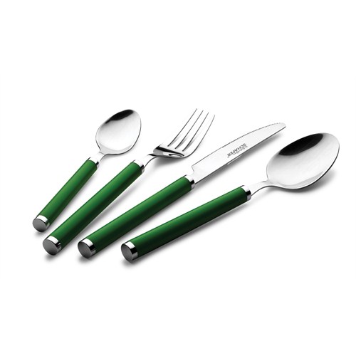 Schafer 36 Parça 12100 Çatal-Bıçak-Kaşık Takımı-Yeşil