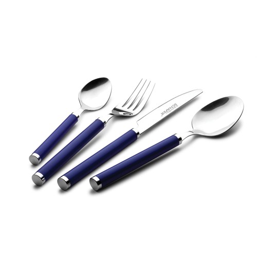 Schafer 24 Parça 12000 Çatal-Bıçak-Kaşık Takımı-Mavi