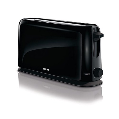 Philips Daily Collection HD2598/90 1150 W  Geniş Plakalı Ekmek Kızartma Makinesi Siyah