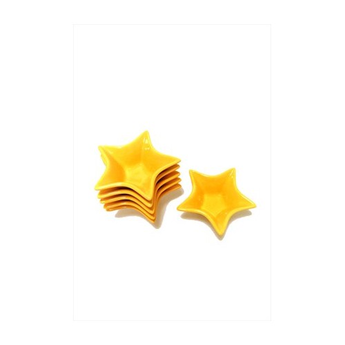 Keramika Cerezlık Yıldız 16 Cm Sarı 100