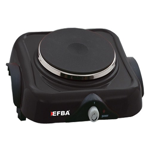 Efba 810 Hotplate 1000 W Tek Göz Elektrikli Siyah Ocak