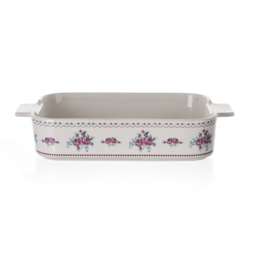 Songfa Vanguardıa Dikdörtgen Fırın Kabı Vıctorıan 30*19 Cm