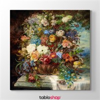 Tabloshop Hans Zatzka - Summer Flower Tablosu