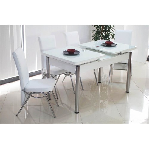 İndirimzade Mutfak Masa Takımı Yemek Masası Açılır Masa Fiyatı