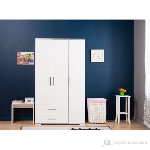 Adore New Line 3 Kapılı 2 Çekmeceli Gardırop 369,79 TL