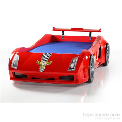 Arabalı Yatak Lamborghini Kırmızı