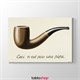 Tabloshop Rene Magritte - Pipo Tablosu