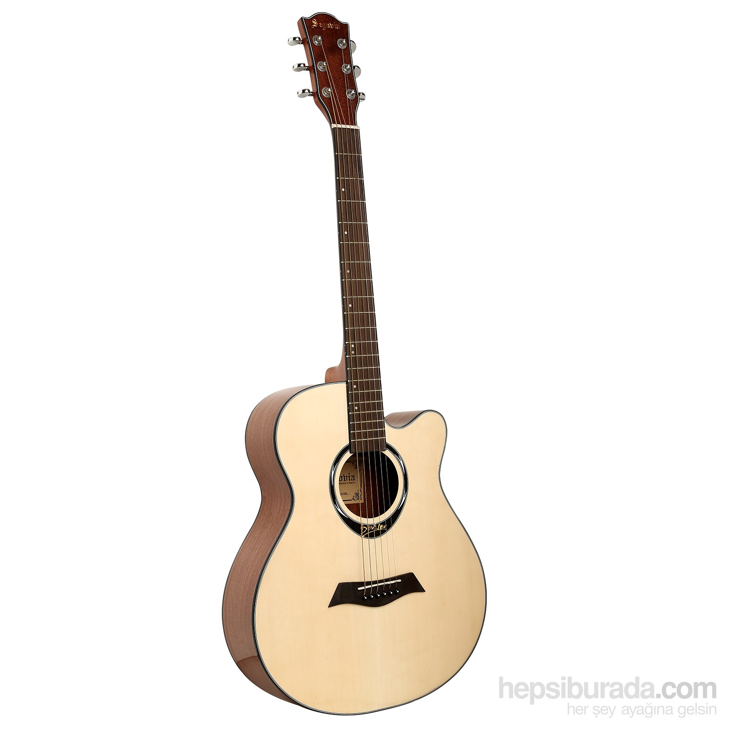 Segovia Gitar Akustik Cutaway  SGA720A (Kılıf Hediyeli)