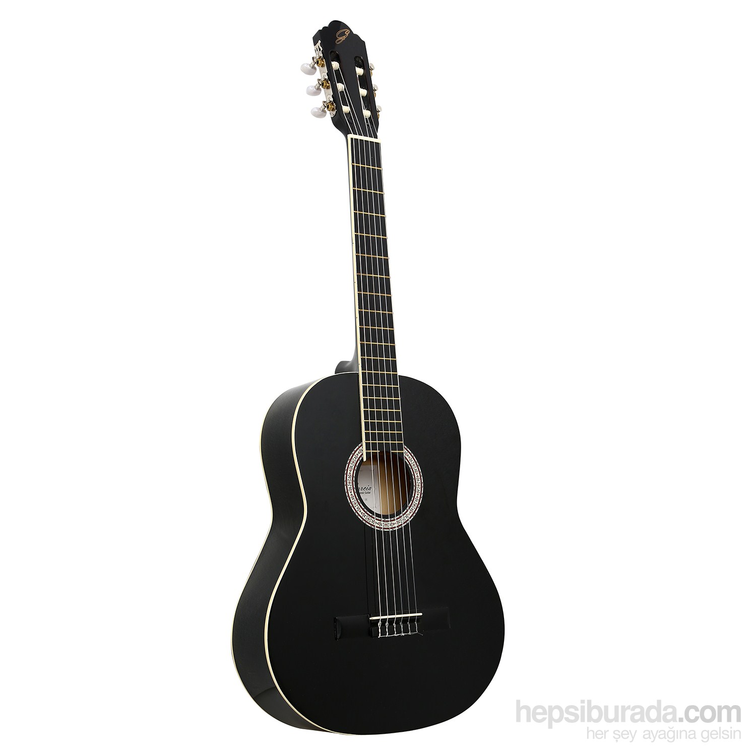 Garcia LC 3901 BK Siyah Klasik Gitar (Aksesuar Hediyeli)