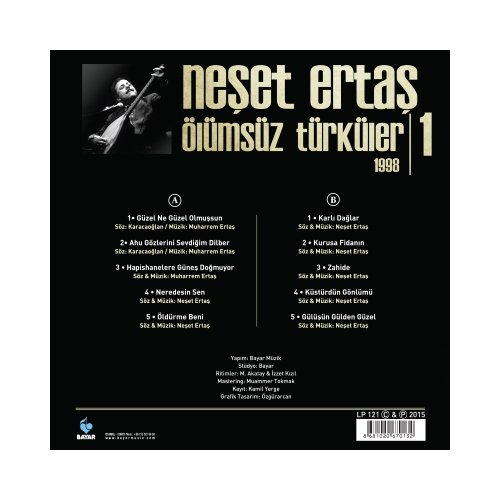 Neşet Ertaş Ölümsüz Türküler 1999 2 Neşet Ertaş Ölümsüz Türküler 1999 2