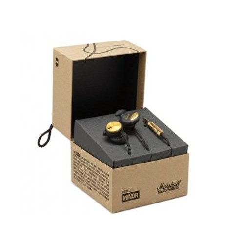 Marshall Minör Mikrofonlu Kulakiçi Kulaklık (Siyah)