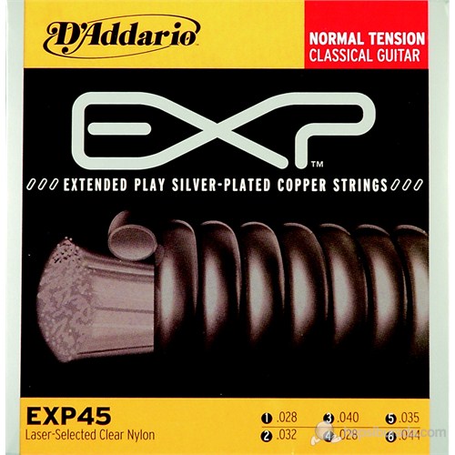 Daddario EXP45 - Normal Tension Klasik Gitar Takım Tel