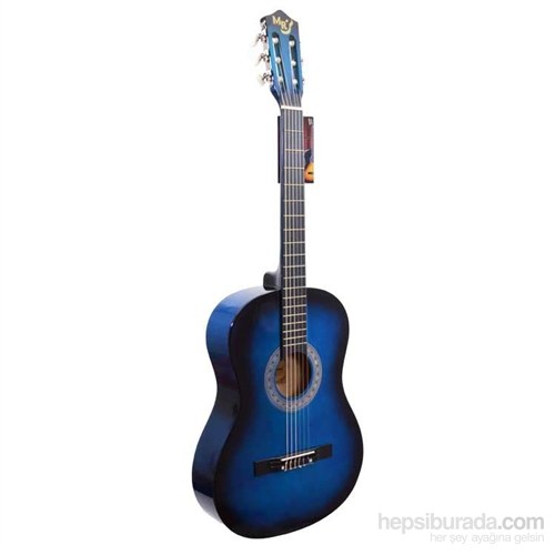 Klasik Gitar Manuel Raymond Mavi MRC275BL (Kılıf Hediyeli)