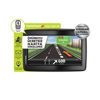 Tomtom Vıa 135 5.0' Navigasyon Cihazı Türkiye + Avrupa Haritalı (Ömürboyu Ücretsiz Güncelleme )