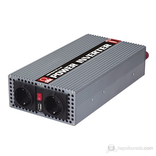 DBK MSI-1200 - 1200 Watt 12-230 Volt USB'li Dönüştürücü (İnvertör)