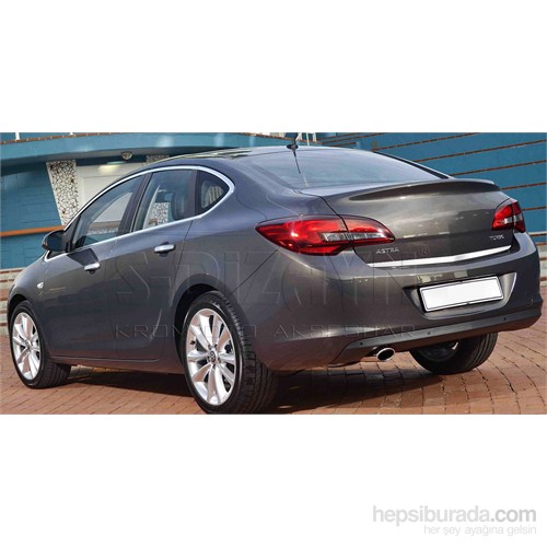 S-Dizayn Opel Astra J Bagaj Alt Çıtası P.Çelik (SEDAN) (2012>)
