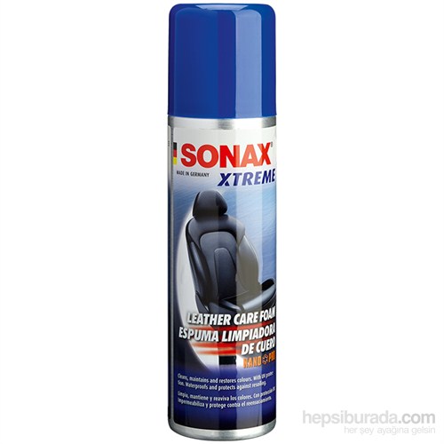 Sonax Xtreme - Deri Temizleme Köpüğü