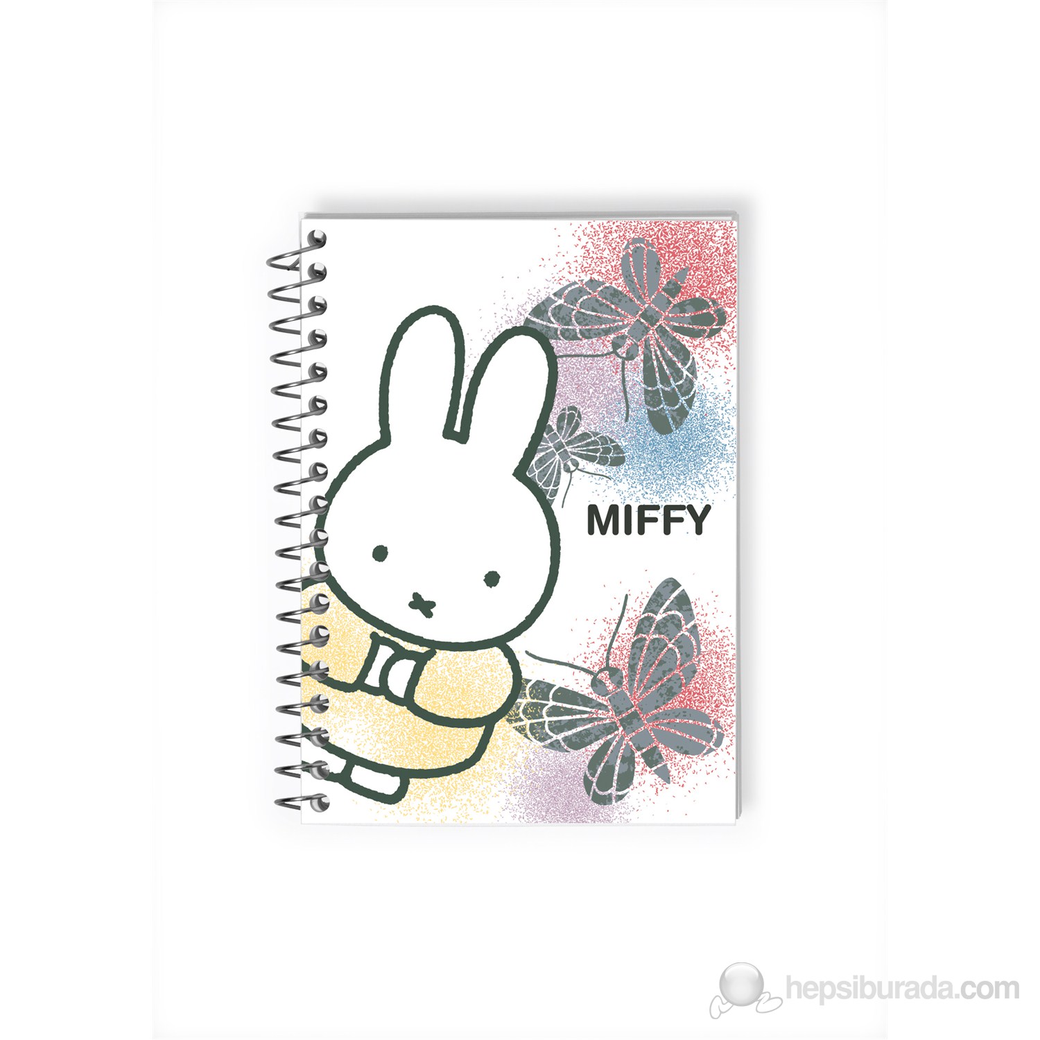 Miffy Seperatörlü Defter (19 X 26) 120 Yaprak Kareli
