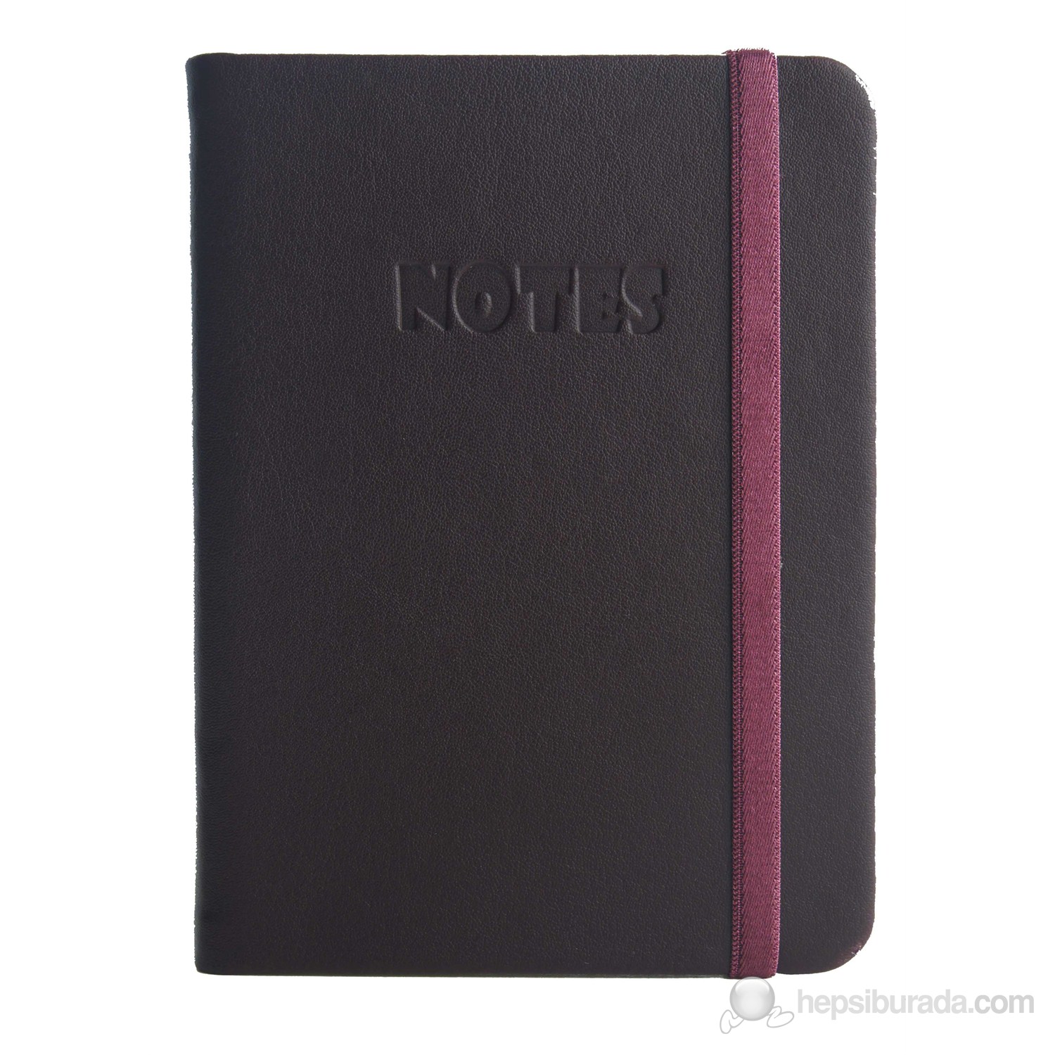 Liz Bristol Lastikli Yuvarlak Köşe Defter Kareli