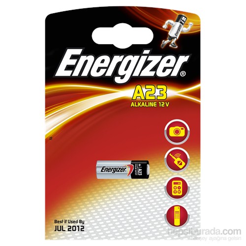 Energizer (A24-3057/2309) A23/E23A Alkalin Pil Tekli Blister