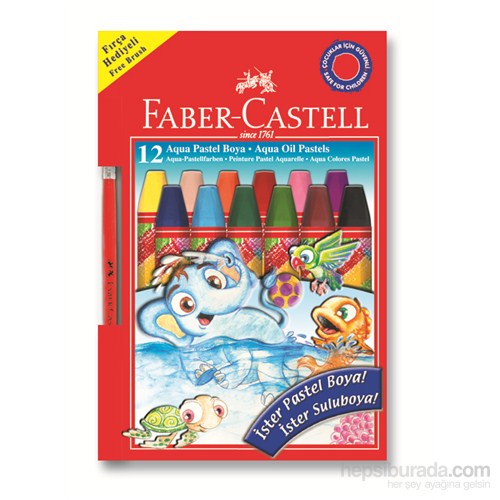 Faber-Castell Aqua Pastel Boya 12 Renk (5281125400)