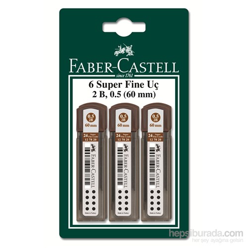 Faber-Castell 6'li Grip Min 0,5 (5506127820)