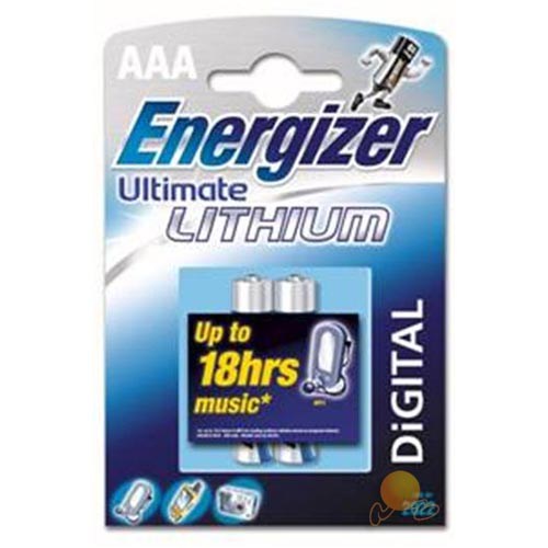 Energizer (B2-2629) Ultimate Lityum AAA İnce Kalem Pil 2Li Blister