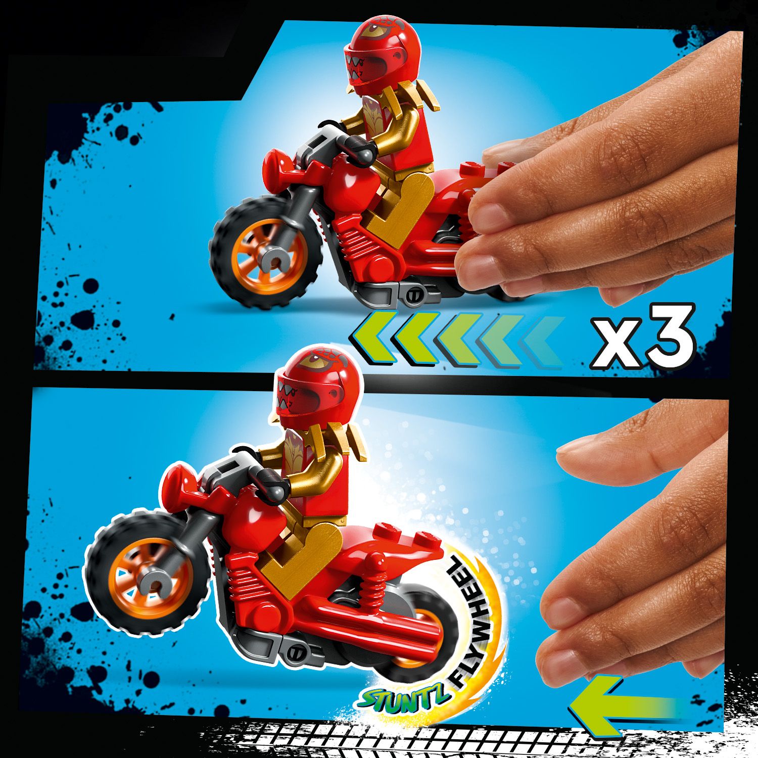 Volanlı gösteri motosikleti