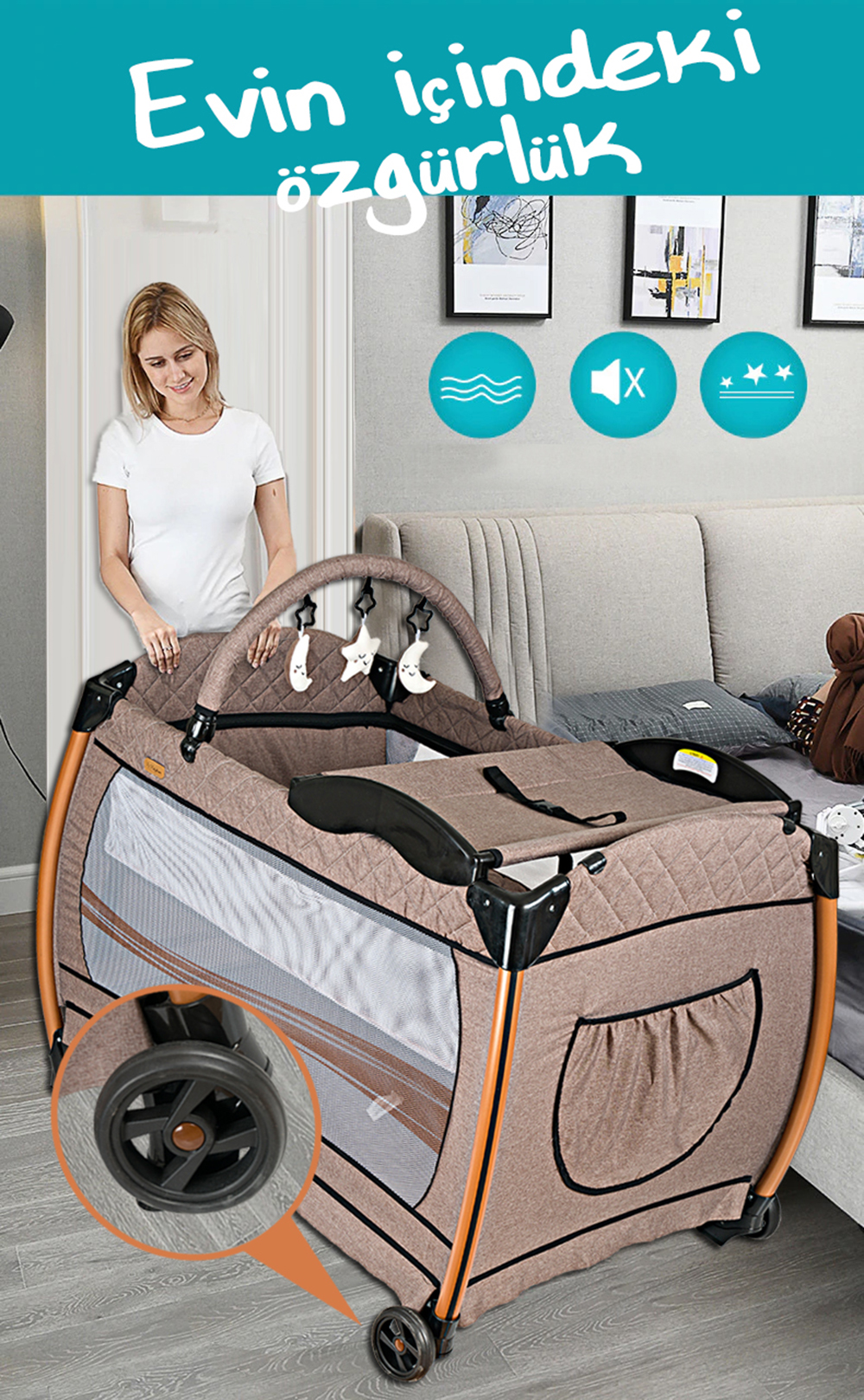 Baby Home 610 Weenle Tüllü 70x110 Bebek Oyun Parkı Park Fiyatı Baby Home 610 Weenle Tüllü 70x110 Bebek Oyun Parkı Park Fiyatı