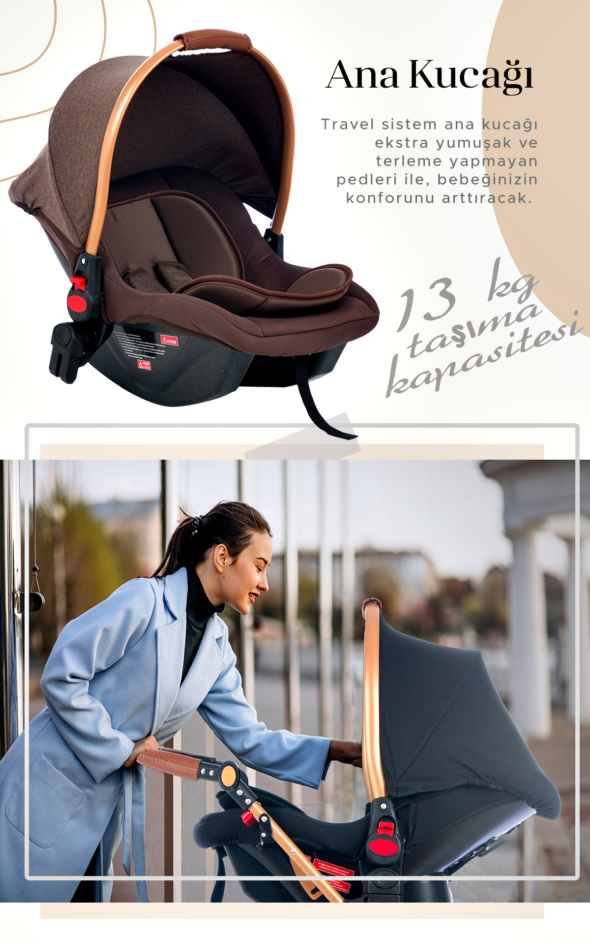 Baby Home 935 Trend Travel Sistem Bebek Arabası Fiyatı