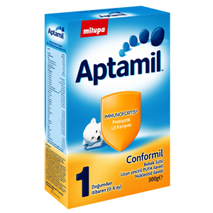 Aptamil Conformil 1 Bebek Sütü 300 gr 4 Lü Paket Fiyatı