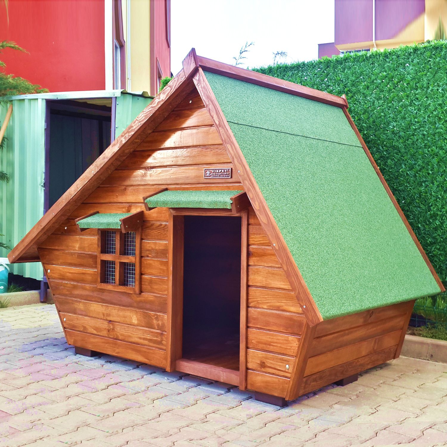 Vixpet Pencereli Köpek Kulübesi Büyük Boy Fiyatı