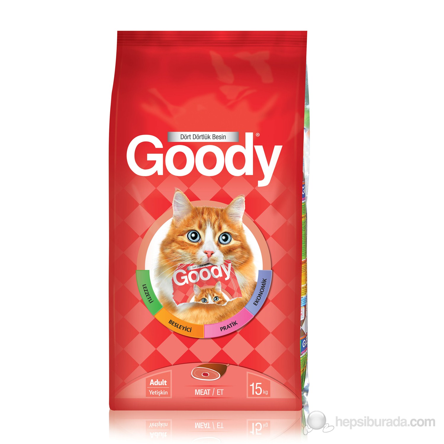 Goody Etli Kedi Maması 15 Kg
