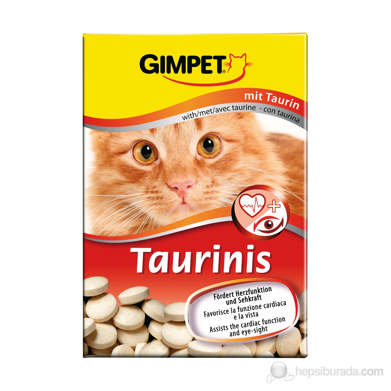 Gimpet Taurinis Vitamin Tableti 50 gr