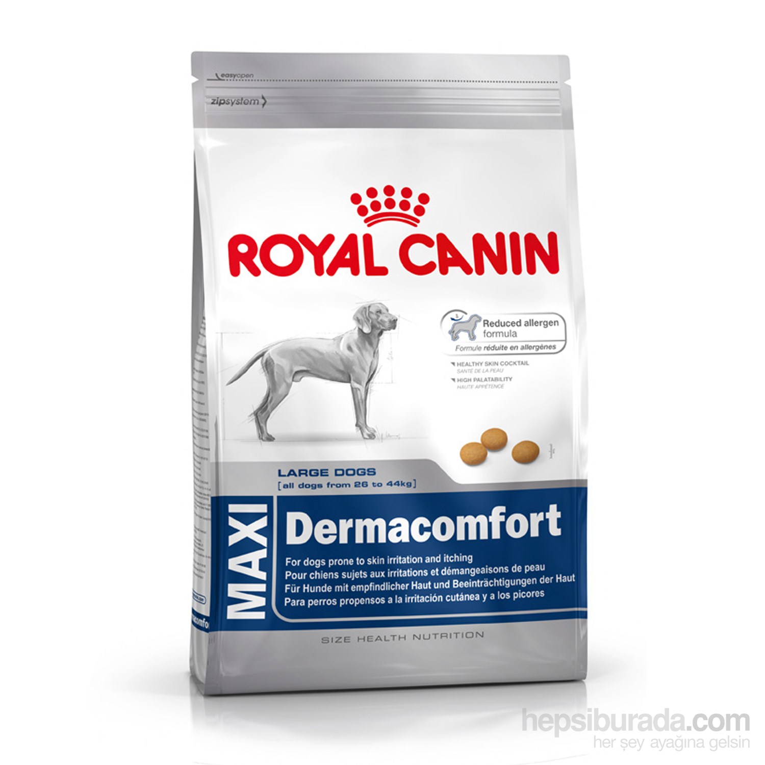 Royal Canin Dermacomfort Maxı Hassas Derili Köpek Maması 14 Kg