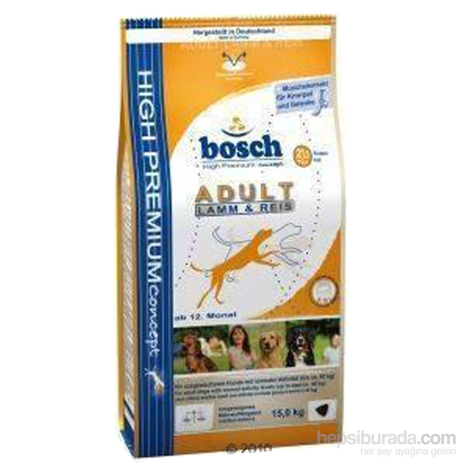 Bosch Kuzu Etli Kuru Köpek Maması 15 kg