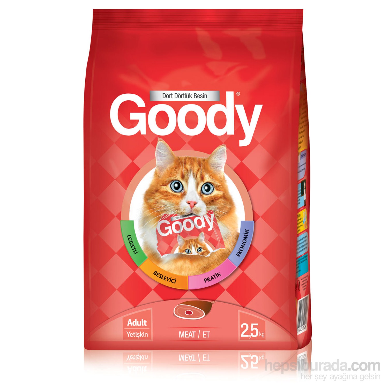 Goody Etli Kedi Maması 2,5 kg
